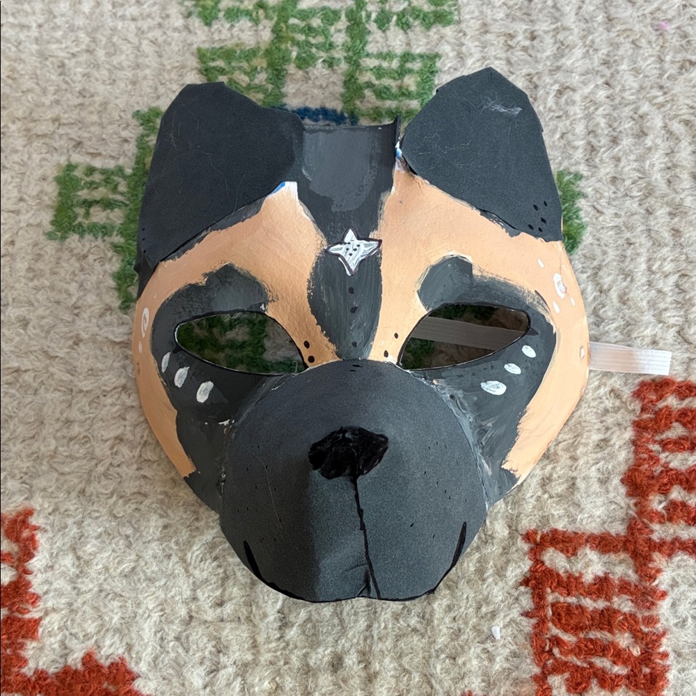 German Shepard therian mask